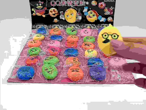 emoji flour clay figure 30pcs