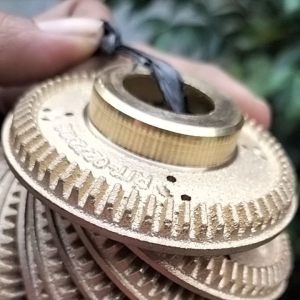 2pcs Burner kompor gas rinai bahan Kuningan tebal