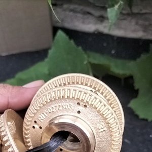 2pcs Burner kompor gas rinai bahan Kuningan ORI