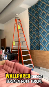Wallpaper Dinding Motif Mewah Paket Hemat Isi 5 Roll / Wallpaper Dinding Kamar / Wallpaper Dinding Rumah
