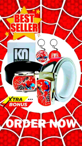 Sabuk/Ikat Pinggang Anak TK SD Spiderman: Bahan Berkualitas & Desain Trendi