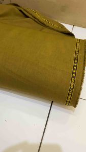 Kain Pemda Khaki Semi Wool Berserat TEBAL: Seragam Dinas Pemerintah Meteran