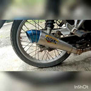 Silincer DPJ Ngker Helikopter Diameter Inlet 50 mm Untuk Supra X125 Vega R Vega ZR & Blade Astre Grand