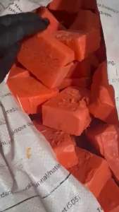 BRILLIANT KOJIC ACID SCRAP SOAP FACE & BODY SOAP 1KILO REBAR PREMIUM QUALITY 1KG