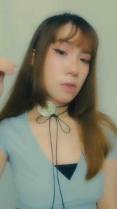 Roselyn Rose Wrap Leather Choker Necklace PU Kalung Bunga Mawar Lilit Rose Tali Rope Handmade Fashion