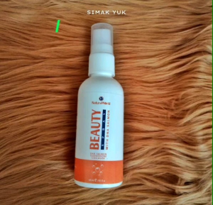 Natura Beauty Spray Serum Wajah Collagen Original 100% NBS