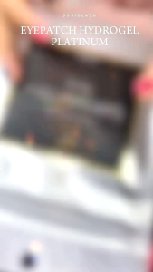 Sosiolash - EYEPATCH HYGROGEL PLATINUM EYELASH EXTENSION