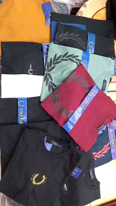 kaos T-shirt pria dewasa logo padi - cod