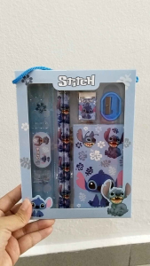 (Modern Art) 6in1 cute stitch capy spiderman stationery set