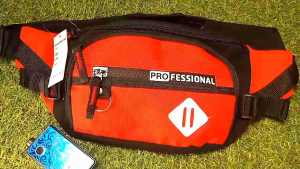 Tas Pinggang Waistbag pria remaja Dewasa Casual