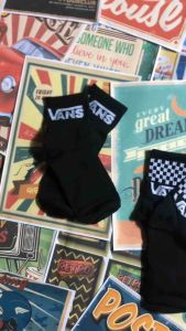 Kaos Kaki Pendek Oldschool Motif Merk Skate Panjang - Hosela Project