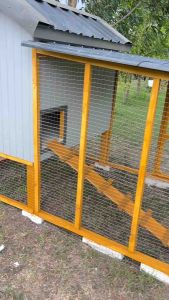 โรงเรือน บ้าน ไก่-ไก่ไข่ สำหรับ 5 ตัว เปิดเก็บไข่ได้