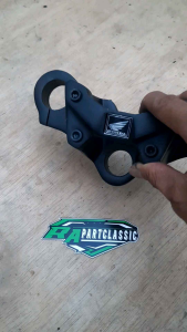 Bisa COD Segitiga T Atas CB150R Hitam Model CNC Set Reser Stang Pnp CB GL Mp Tiger Bahan Tebal Presisi Murah