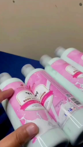 handbody angel tacik lotion mencerahkan kulit badan/body lotion/harum/body whitening/pemutih badan/original asli aman/bpom/halal/angel tacik/exsclusive/aman untuk bumil/menutrisi kulit/melembabkan/mengenyalkan kulit/tahan lama/glowing/new packing/anti uv/