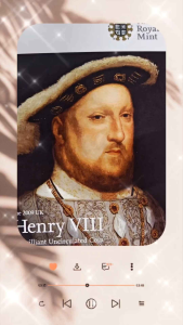 2009 Royal Mint Henry VIII The eighth Brilliant Uncirculated Five Pounds £5 coin