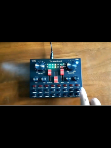 Live Stream Sound Card V8S With Multiple Sound Effect Recording For Phone Computer Laptop Tablet V8S 声卡