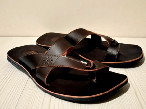 Sandal pria 100% kulit 4sli full kulit sampai alas