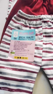 Satu set pakaian anak bayi 18 pcs paket komplit kombinasi merah maron dan stelan dengan pilihan panjang pendek buntung bahan katun lembut dan tidak panas by wulanda baby shop