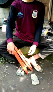 pisau sembelih Bahan per jeep atau wils