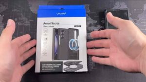 Nguyên seal-Ốp lưng Araree Slim Full Cover-Aero Flex M che bản lề cho điện thoại Samsung Galaxy Z Fold6