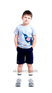 Celana Chinos Anak Laki-Laki Pendek Motif Polos Bahan Tepat Cotton Twill Combed Premium