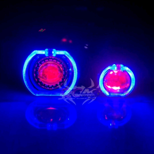 Lampu depan led Biled projie Variasi Beat Vario Supra grand legenda prima Fiz r force1 Vega Jupiter MX KLX crf rxking Shogun Mio Ninja glpro Megapro CB win lampu LED universal