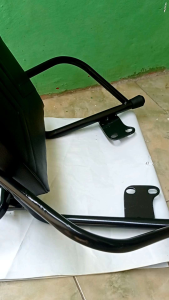 Sandaran Jok Belakang Lipat Motor Scoopy fi new lama 2020/2021/2022/2023/2024/2025 dan Genio