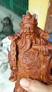 Tượng Phước Lộc Thọ (bộ 3 tượng). Bộ Tam Đa Phước Lộc Thọ: cao 20cm.