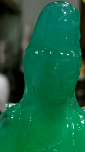 Tượng Phật Quan Âm Bồ Tát thờ cúng hoặc để xe ô tô cao cấp cao 20cm