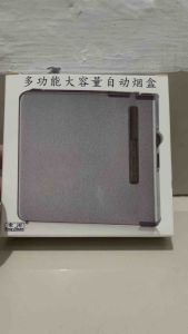 KOTAK ROKOK DENGAN PELONTAR DAN KOREK API JET KHUSUS ROKOK LINTING PANJANG MAX 8.5 CM