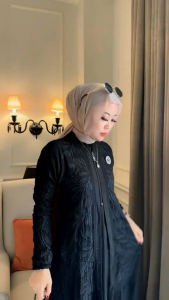 Gamis abaya Turkey Azkia Varian Warna (Busui) By Wenagamis id