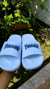 Sandal Slop Distro Slip On Tanpa Lem Empuk dan Ringan Bahan Pylon Premium Anti Selip
