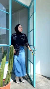 Kemeja Wanita Korean Style BigSize Recta Terbaru