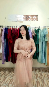 Gaun Pesta Wanita Mewah & Anggun: Tulle, Bordir, Natal & Brukat