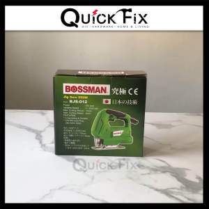 QuickFix BOSSMAN BJS012 Electric Jig Saw 550W High Speed Cutter Woodwork Machine Mesin Gergaji Elektrik Kayu
