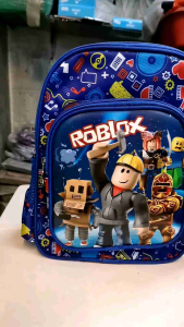 11 Inches Roblox School Backpack Bag for Boys Kids Toddler Preschool Nursery Small Bagpack