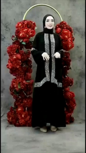 [ABAYA ORI] New Gamis Abaya Turkey Dubai arab nandya Terbaru