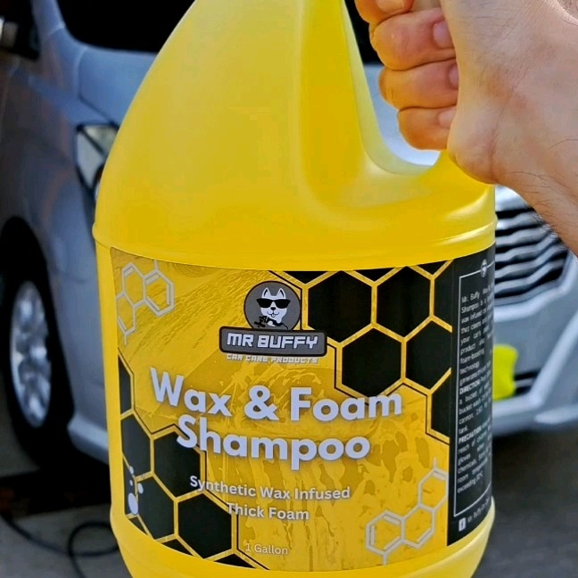 Mr Buffy Wax & Foam Car Shampoo 1 Gallon