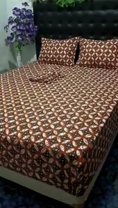 SPREI MURAH UKURAN KOMPLIT MOTIF ABSTRAK & BATIK