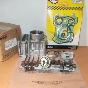 Paket Hemat Blok Seher Assy IPA Noken As Pelatuk Klep Payung Seal Klep Motor Vixion New & Old