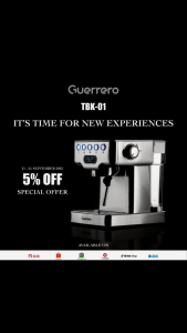 Espresso Coffee Machine Guerrero 15 Bar