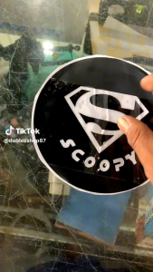 stiker cutting sticker variasi lampu belakang motor scoopy baru