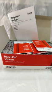 Rely+On Virkon LANXESSบรรจุ100ซอง/กล่อง ขายแบบยกกล่อง EXP03-2026