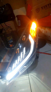 REFLEKTOR LAMPU DEPAN VARIO 125 150 LED NEW MURAH