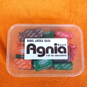 Dodol Garut AGNIA Campur Rasa Kemasan Box 500 gr Best Quality