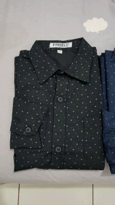 Kemeja Motif anak Laki Import 2- 15 Tahun Kemeja Lengan Panjang Motif Katun Oxford Anak Laki / Remaja / Anak Tanggung