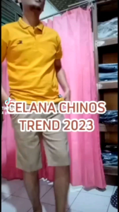 Celana Pendek Chinos Dikies Katun Twill Premium Santai Keren