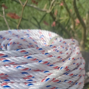 Tali Tambang Nillon Tali Tambang ppd UK. 8 mm panjang 30 m 50 m dan 100 m