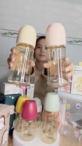 Bình sữa Tovi and Molly Bình sữa Sóc 280ml Hàn Quốc chính hãng