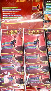 TOP KEMIN Serbuk ALADIN Kemasan Toples Isi200gram untuk Ayam Mempertebal Kulit Ayam Perlancar Peredaran Darah Cepat Merah Merona